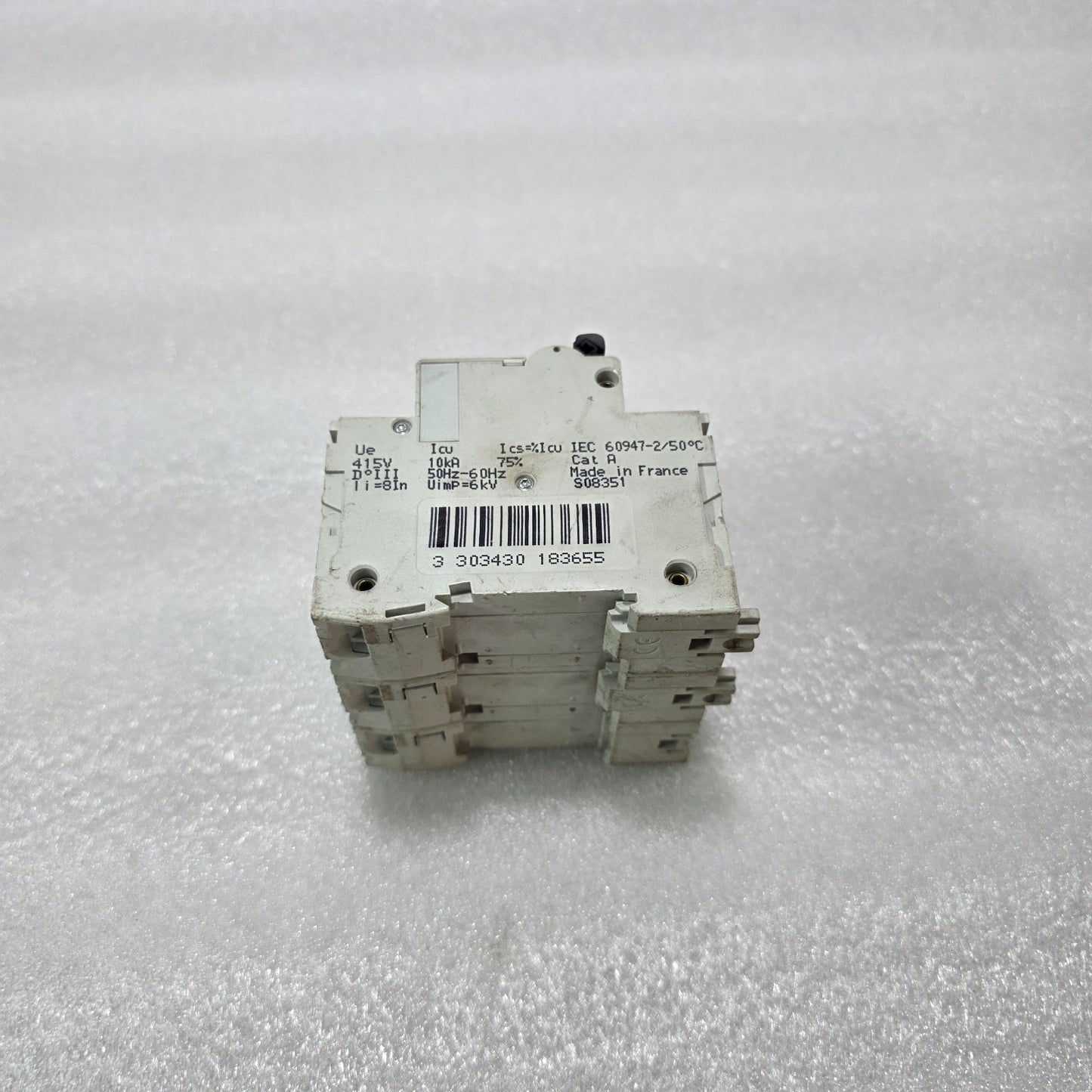 MERLIN GERIN | C120N C80 | MCB MINIATURE CIRCUIT BREAKER | 3-POLE | 415V | 80A C
