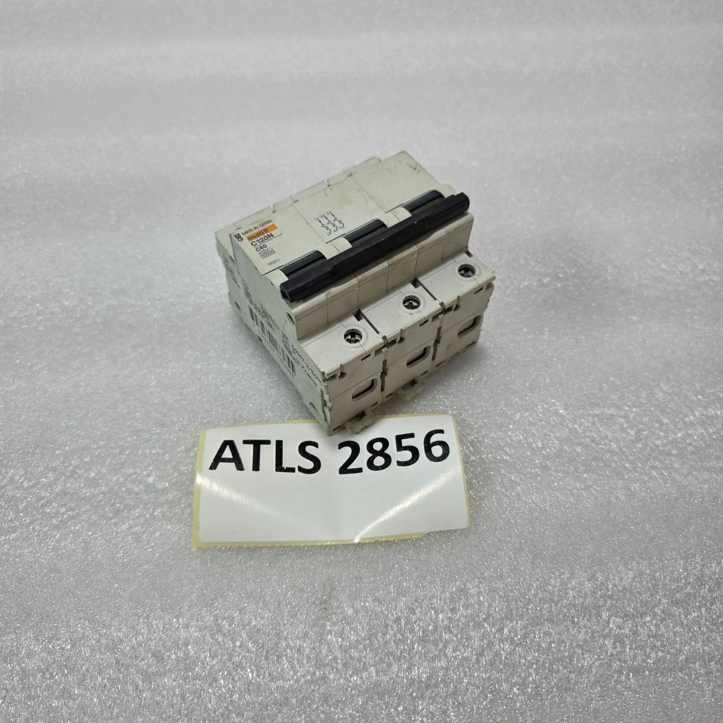 MERLIN GERIN | C120N C80 | MCB MINIATURE CIRCUIT BREAKER | 3-POLE | 415V | 80A C