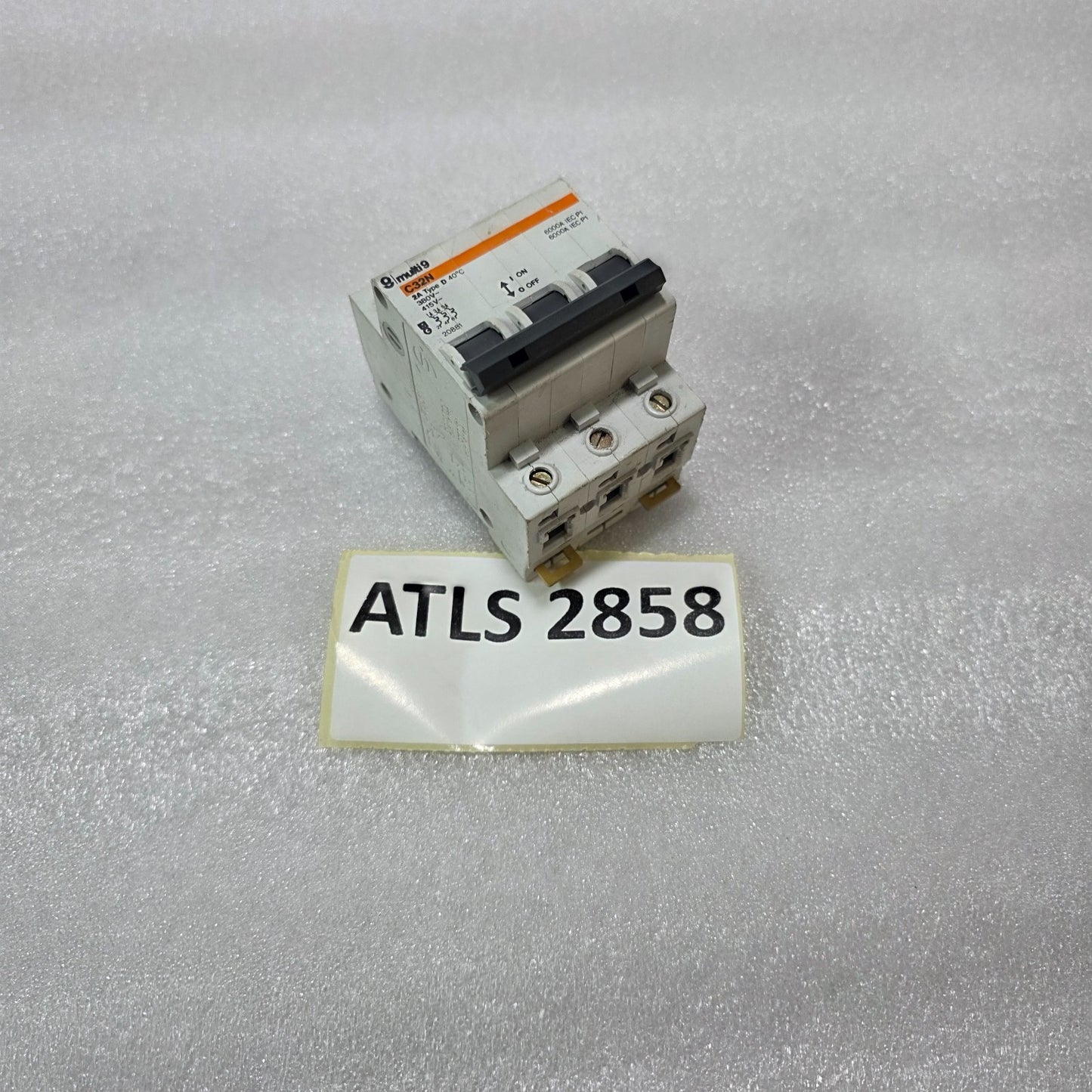 MERLIN GERIN | C32N | MCB MINIATURE CIRCUIT BREAKER | 3-POLE | 380V / 415V | 2A