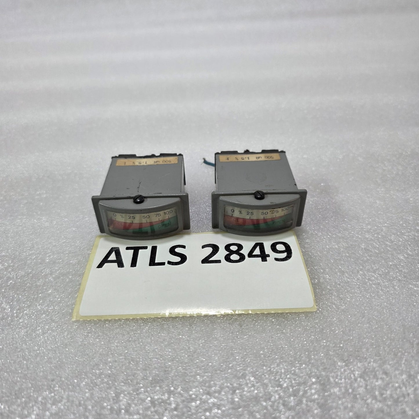 ANALOG PANEL METER – VALVE POSITION INDICATOR | 500 ΜA | 1.5% CLASS I