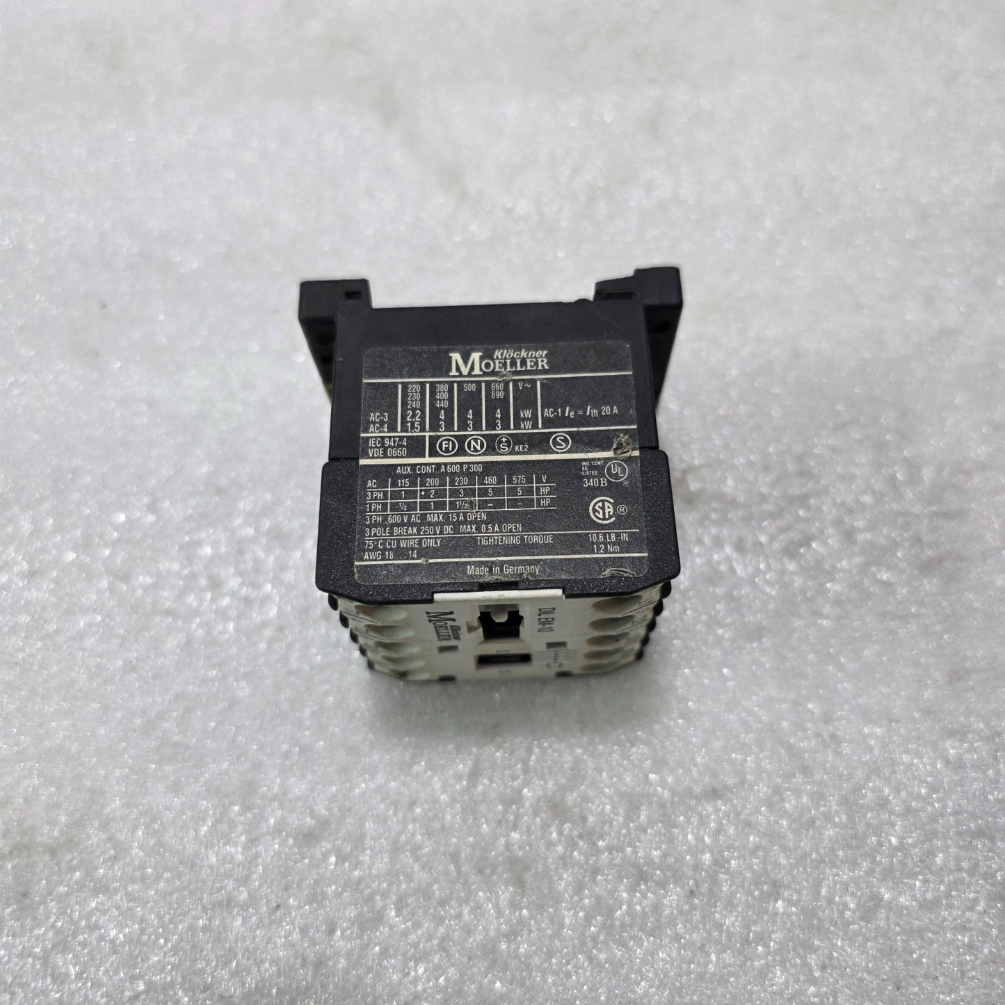 KLÖCKNER MOELLER | MINI CONTACTOR | DIL EM-10