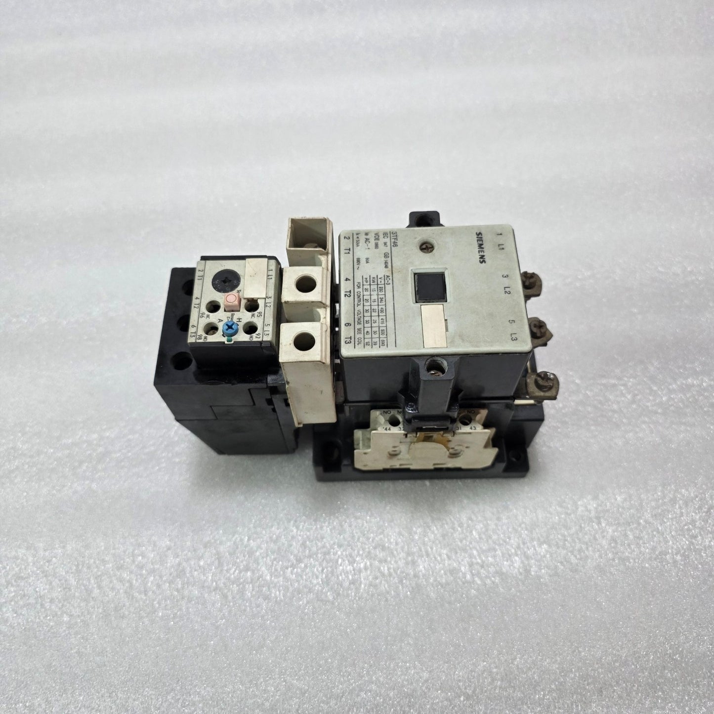 SIEMENS / SKM | 3TF46 22-0X + JRS2-80 | CONTACTOR WITH THERMAL OVERLOAD RELAY
