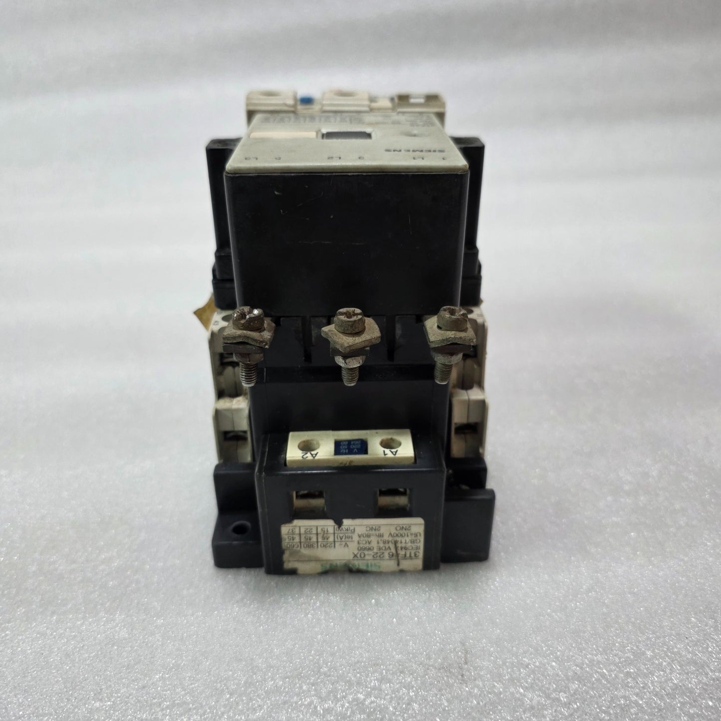 SIEMENS / SKM | 3TF46 22-0X + JRS2-80 | CONTACTOR WITH THERMAL OVERLOAD RELAY