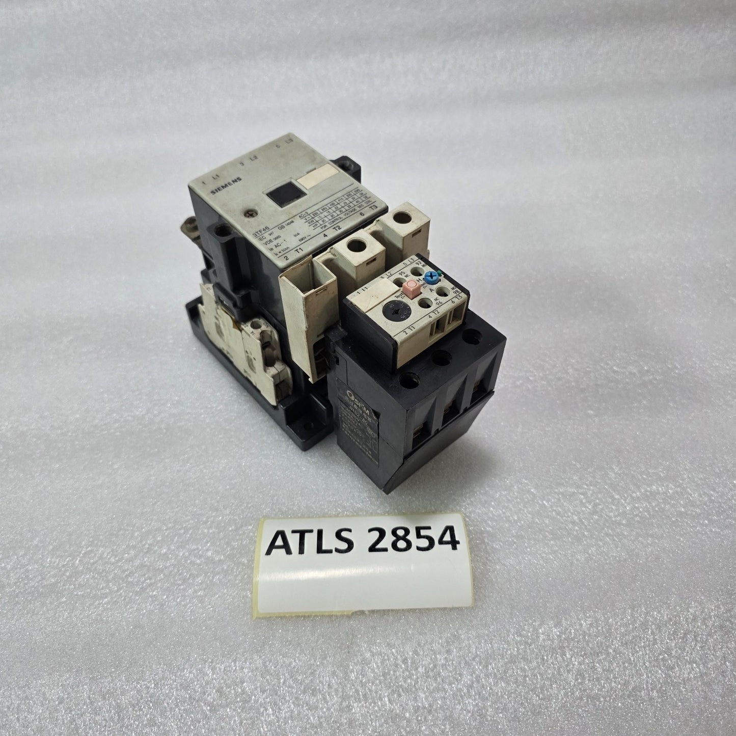 SIEMENS / SKM | 3TF46 22-0X + JRS2-80 | CONTACTOR WITH THERMAL OVERLOAD RELAY