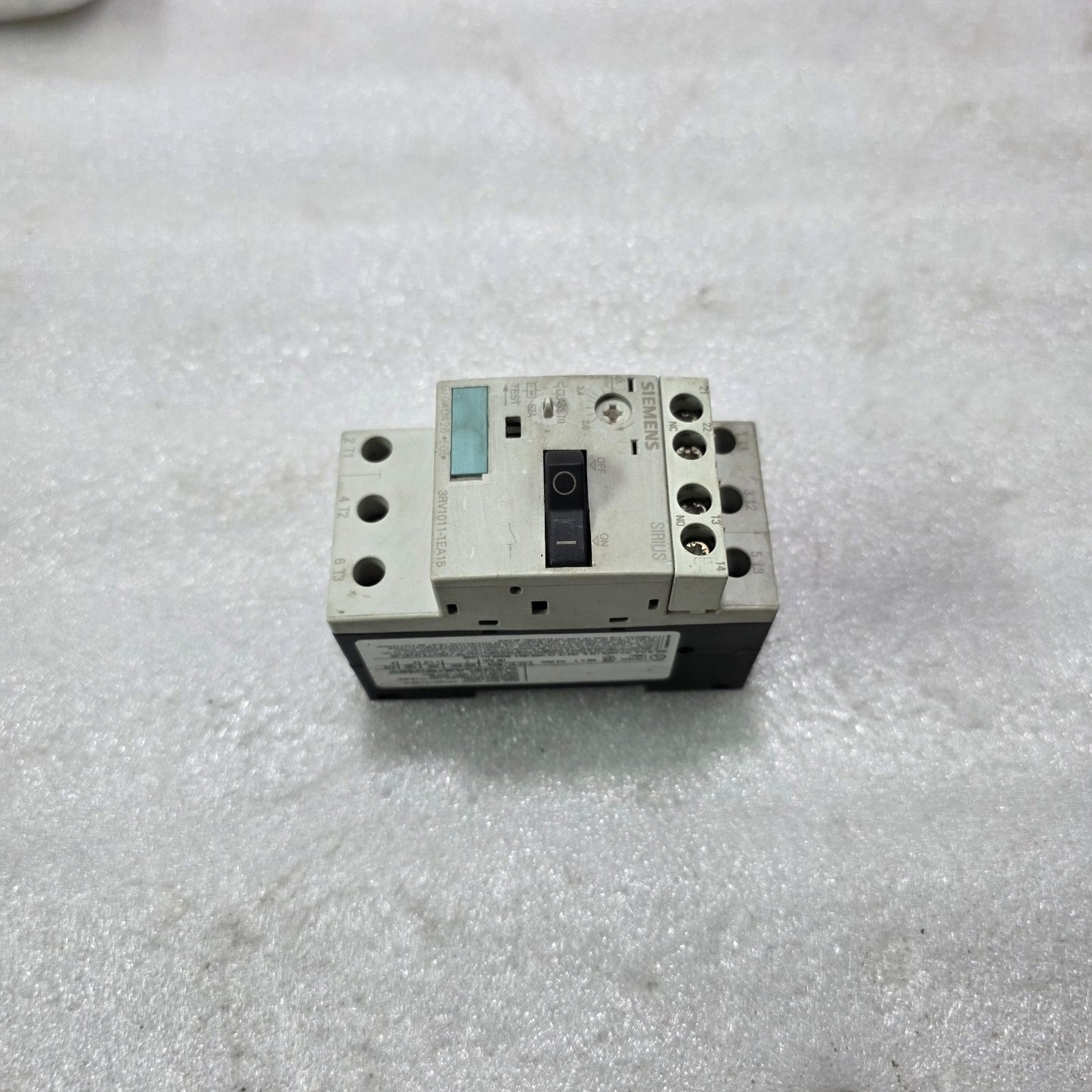 SIEMENS | MOTOR PROTECTION CIRCUIT BREAKER (MPCB) | 3RV1011-1EA15