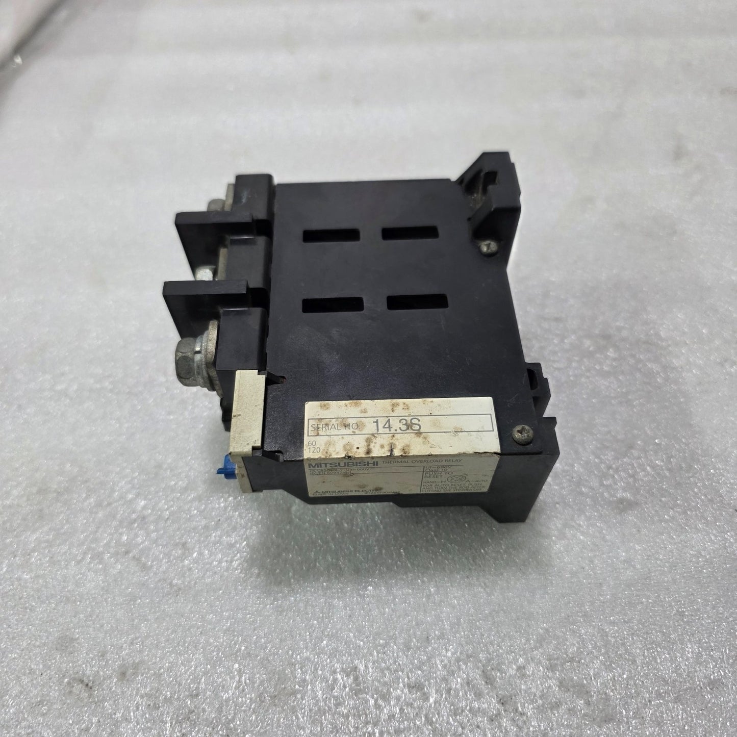 MITSUBISHI ELECTRIC | THERMAL OVERLOAD RELAY | TH-N120 | 54–80A