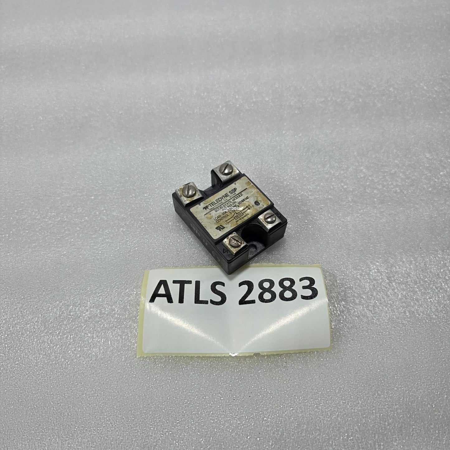 TELEDYNE SSP 615-2H SOLID STATE RELAY 10A 250VAC 3-32VDC CONTROL ZERO CROSSING
