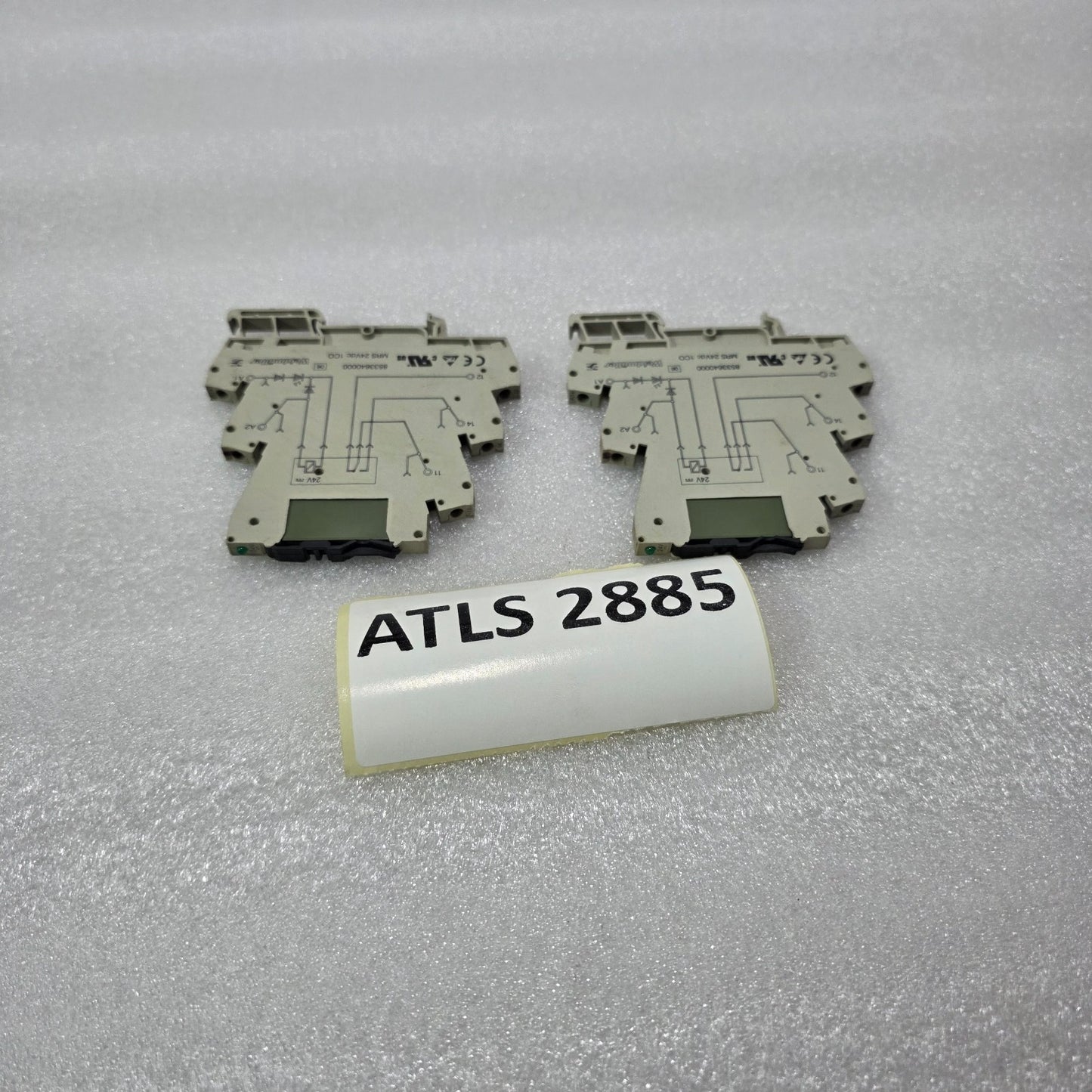 WEIDMULLER MRS 24VDC 1CO DIN RAIL RELAY MODULE SPDT 24V COIL