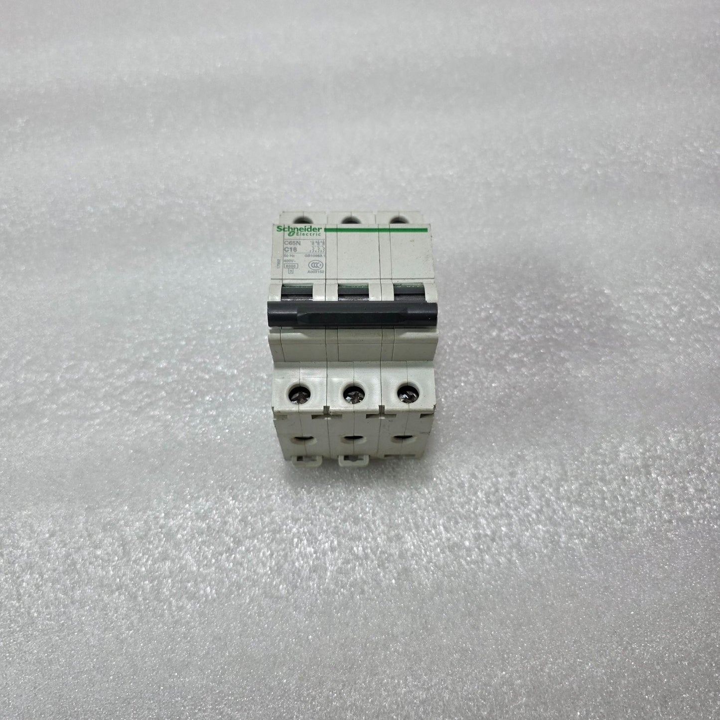 S ELECTRIC C65N 3P 16A CURVE C 400/415V 6KA MCB MINIATURE CIRCUIT BREAKER