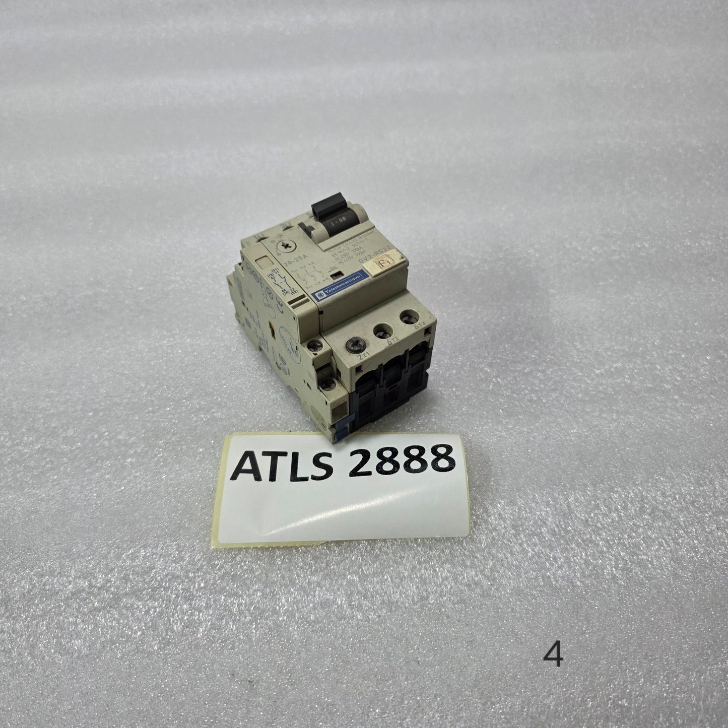 TELEMECANIQUE GV2-RS22 MOTOR CIRCUIT BREAKER 20-25A 3P 2NO+2NC 100KA IEC 947