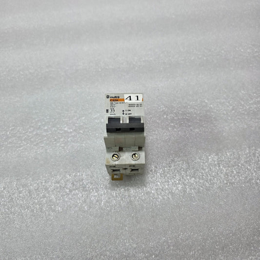MERLIN GERIN MULTI9 C32H 2P 32A TYPE U 380/415V AC 10KA MCB MINIATURE CIRCUIT BR
