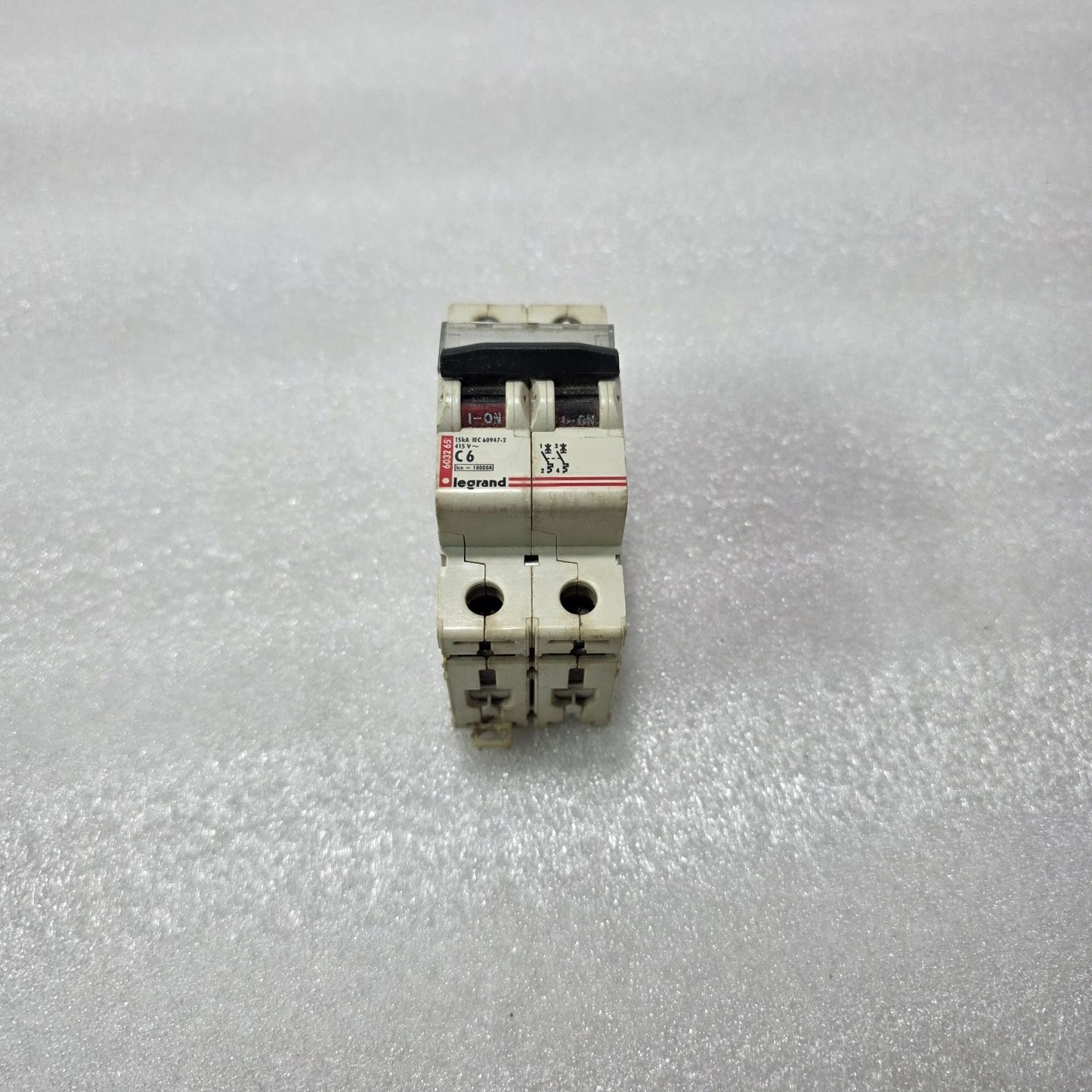 LEGRAND DX 603265 2P 6A CURVE C 415V 10KA MCB MINIATURE CIRCUIT BREAKER