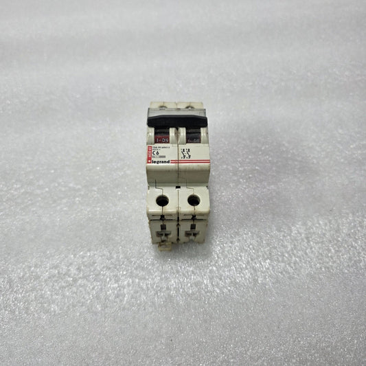 LEGRAND DX 603265 2P 6A CURVE C 415V 10KA MCB MINIATURE CIRCUIT BREAKER
