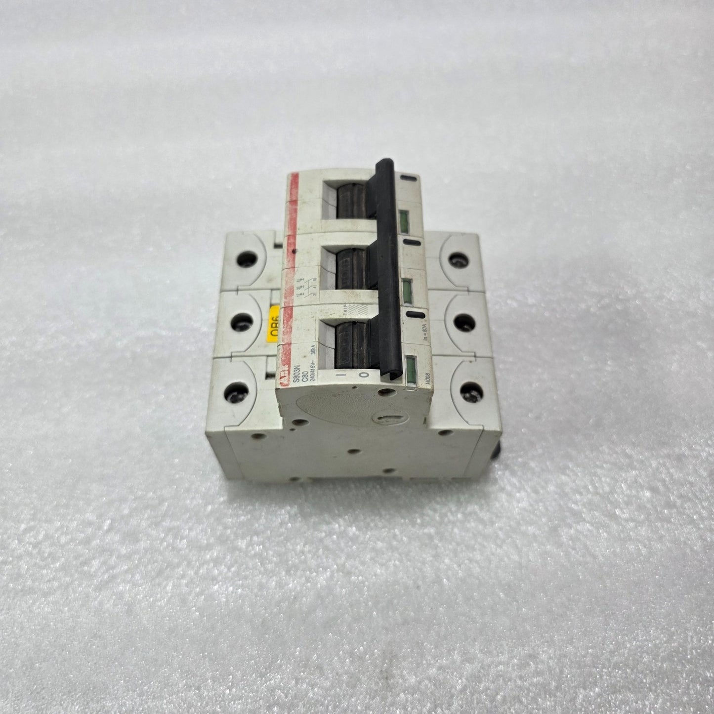 ABB S803N C80 3P 80A CURVE C 240/415V 36KA MCB MINIATURE CIRCUIT BREAKER