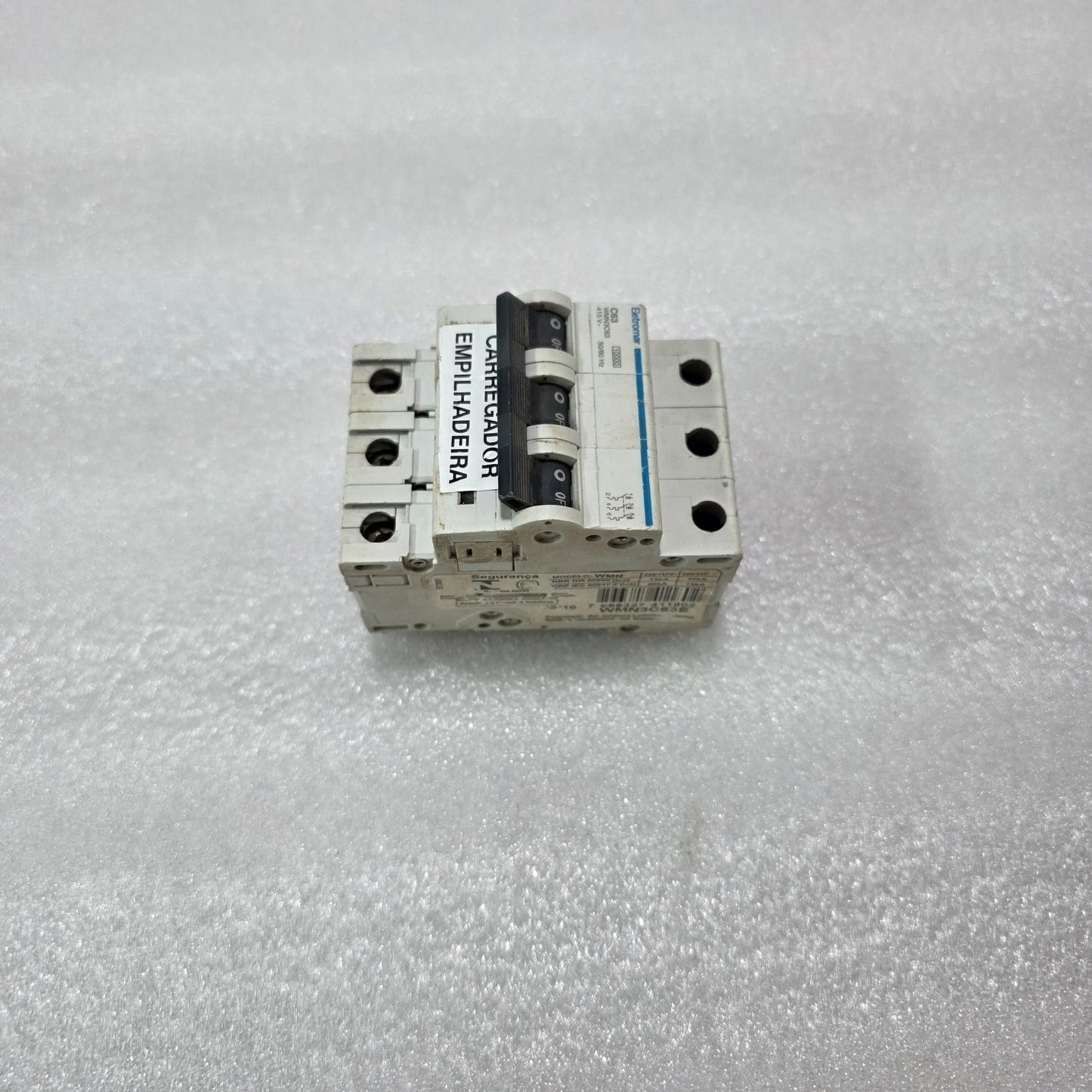 ELETROMAR WMN3C63E 3P 63A CURVE C 380V 10KA MCB MINIATURE CIRCUIT BREAKER