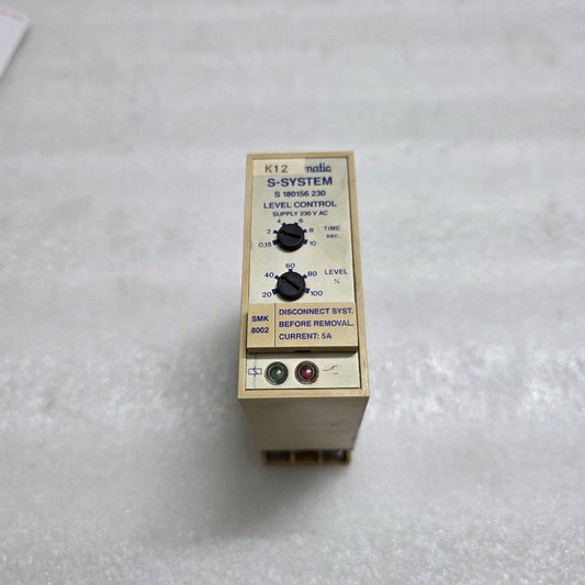 Electromatic S 180 156 230 Level Control 230V AC Carlo Gavazzi S180156230