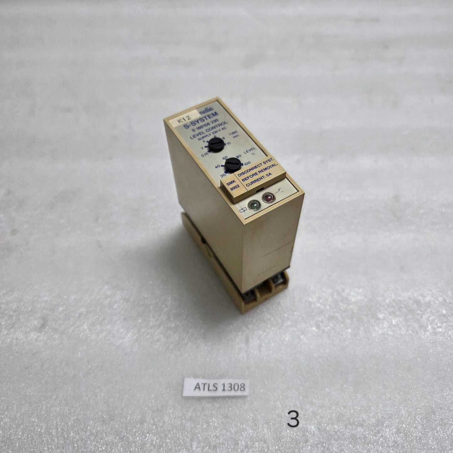 Electromatic S 180 156 230 Level Control 230V AC Carlo Gavazzi S180156230