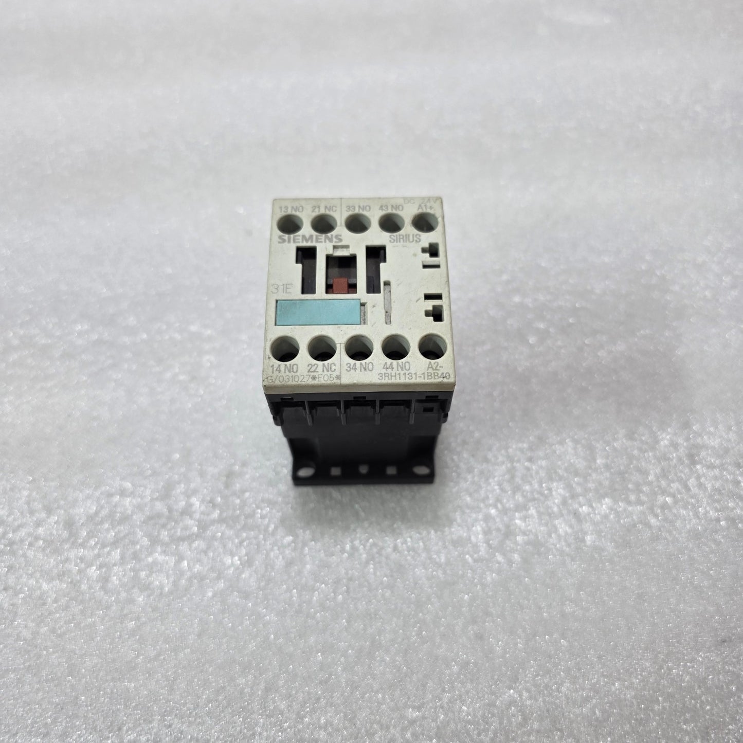 SIEMENS SIRIUS 3RH1131-1BB40 CONTROL RELAY 3NO+1NC DC 24V 10A MADE GERMANY