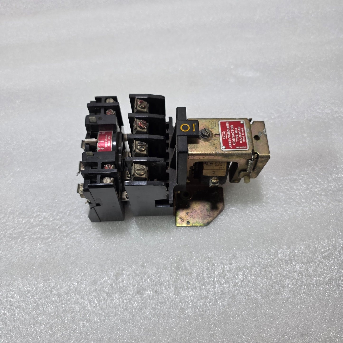 L&T MK1 AC CONTACTOR 15A 500V WITH THERMAL OVERLOAD RELAY