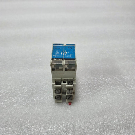 HUPA NFS-4S RELAY MODULE 220V 16A 250V WITH SOCKET BASE DIN RAIL