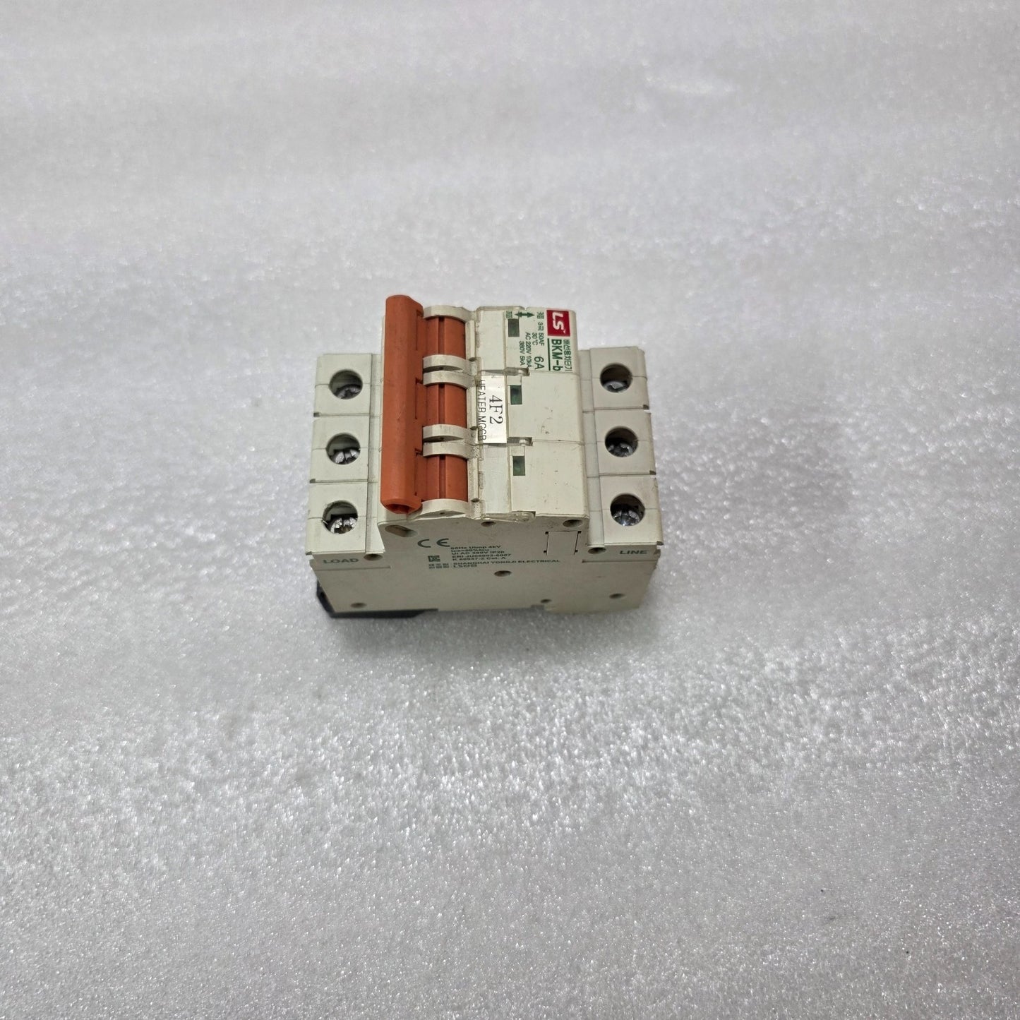 LS ELECTRIC BKM-b 6A 3 POLE MINIATURE CIRCUIT BREAKER MCB 380V K60947 SHANGHAI Y