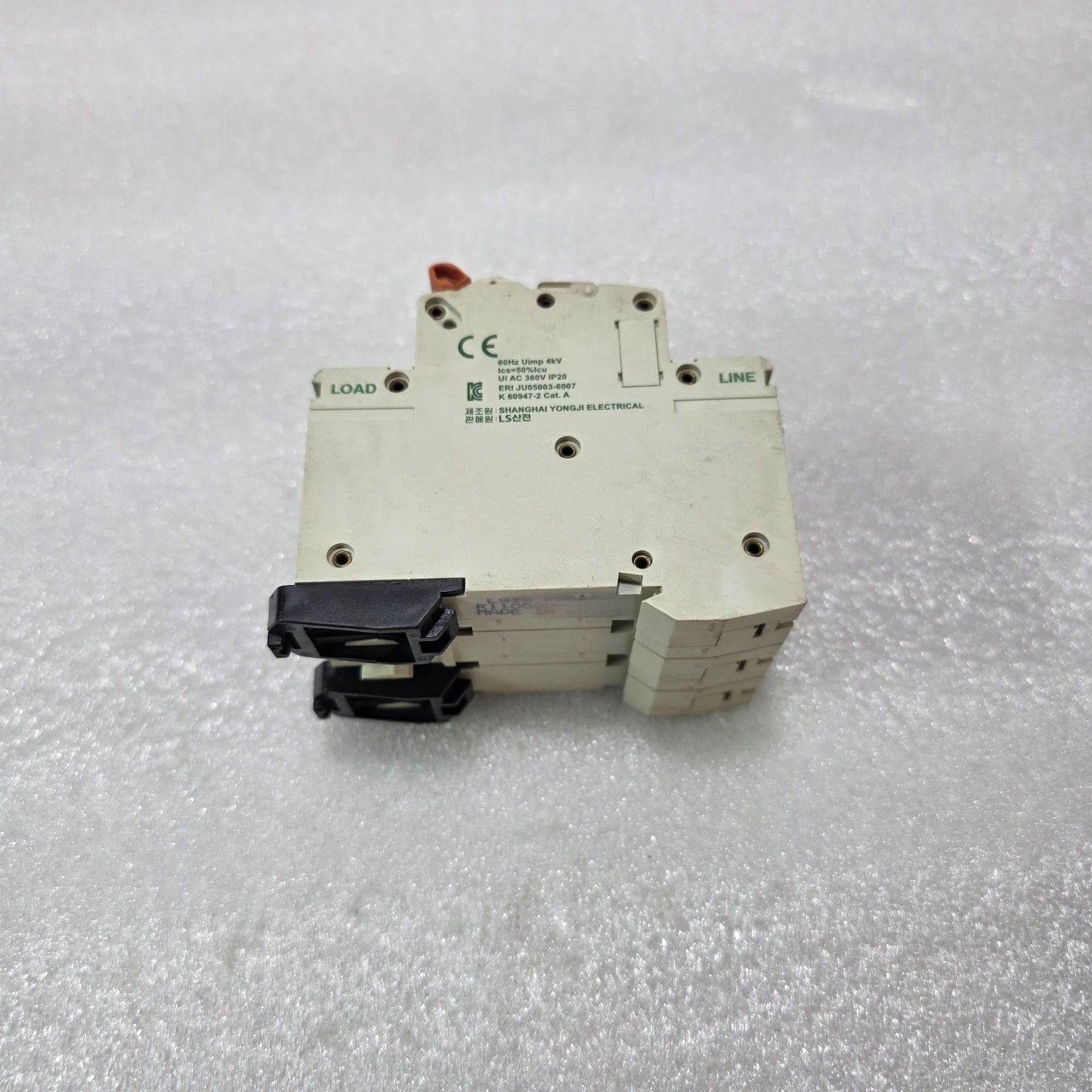 LS ELECTRIC BKM-b 6A 3 POLE MINIATURE CIRCUIT BREAKER MCB 380V K60947 SHANGHAI Y