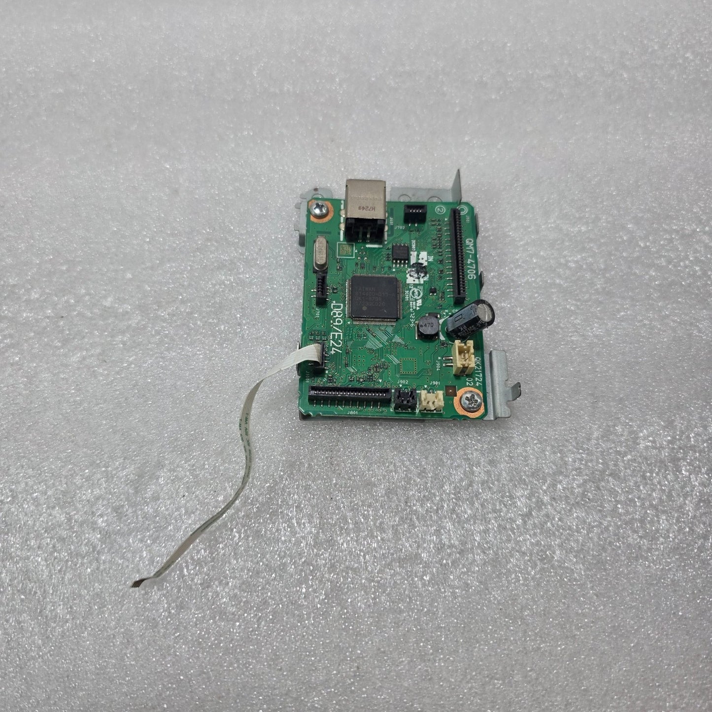 CANON QM7-4706 FORMATTER MAIN LOGIC BOARD D89/E24 USB WITH FFC CABLE