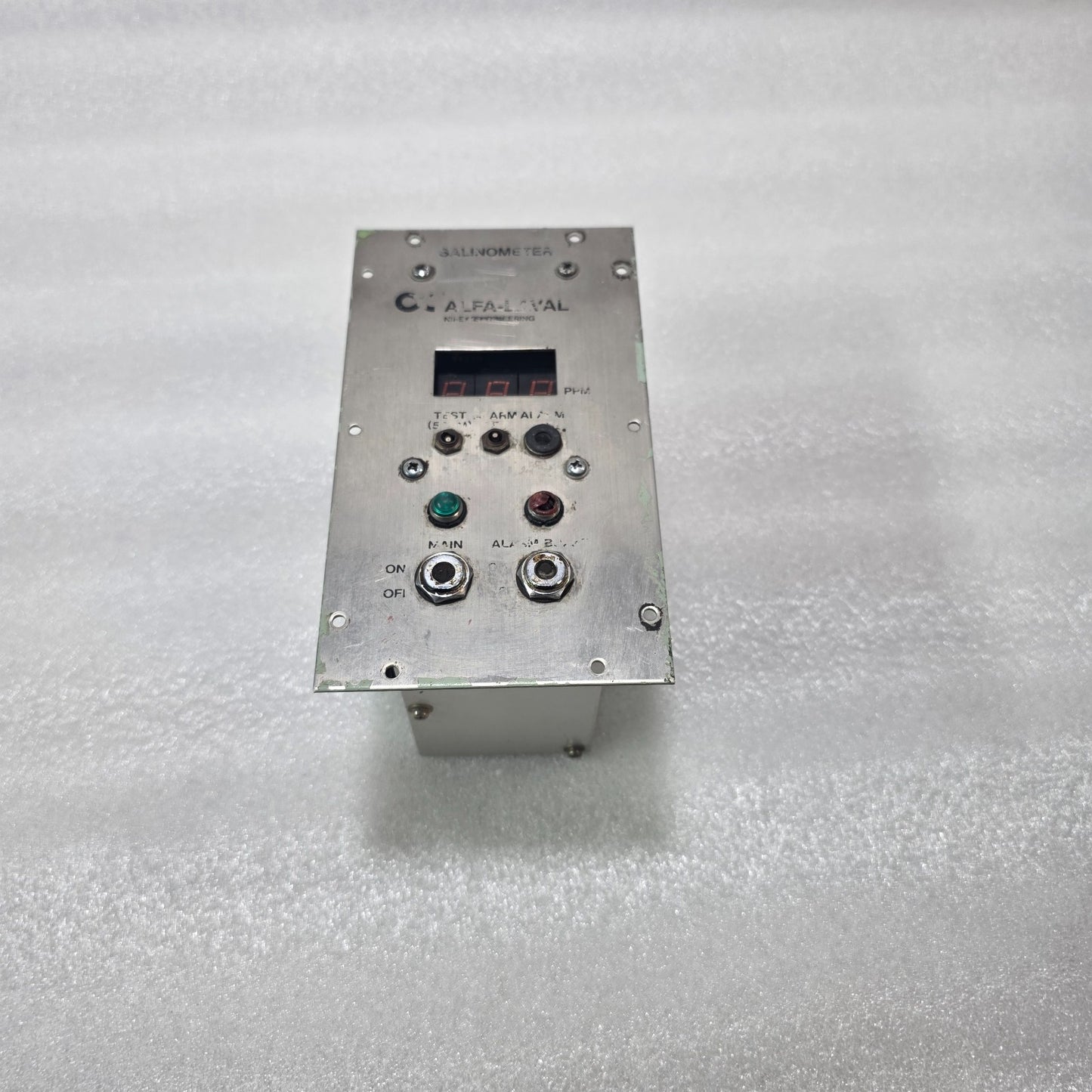ALFA LAVAL NIREX NS-10 SALINOMETER PPM CONTROL UNIT 110V MARINE