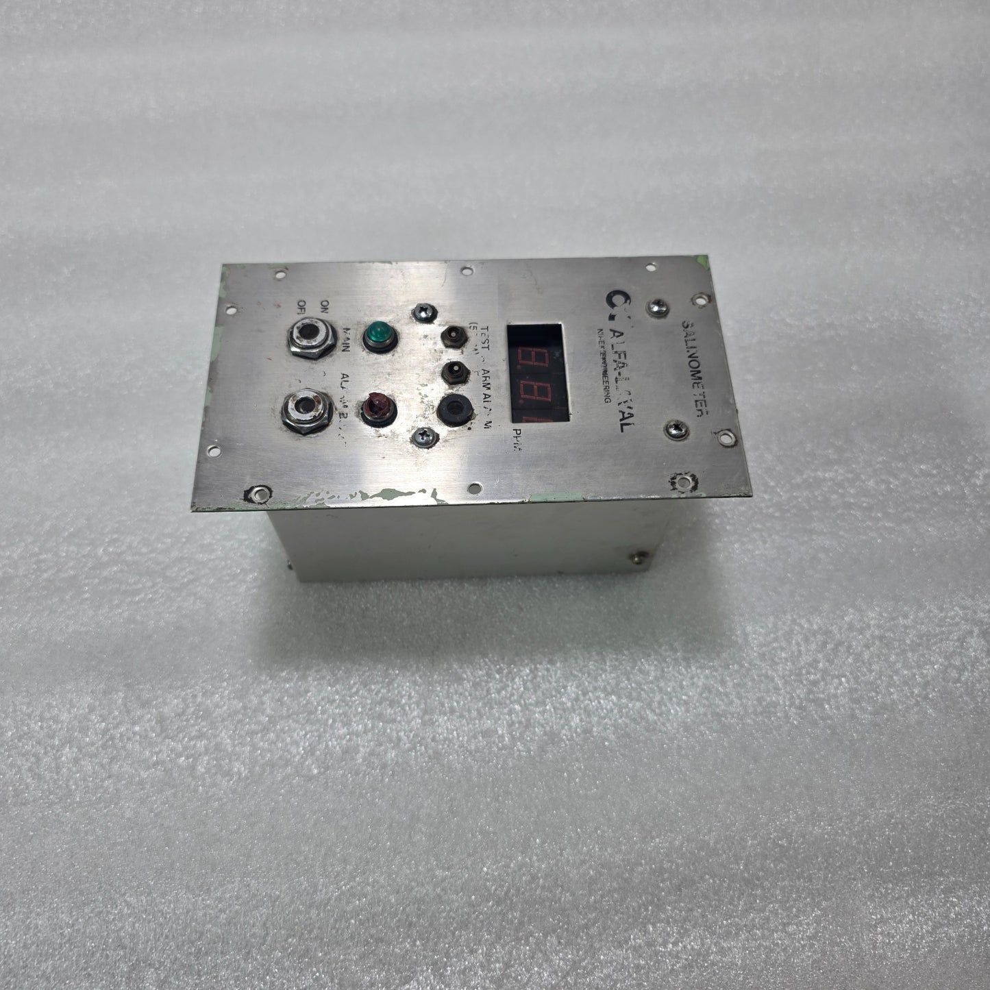 ALFA LAVAL NIREX NS-10 SALINOMETER PPM CONTROL UNIT 110V MARINE