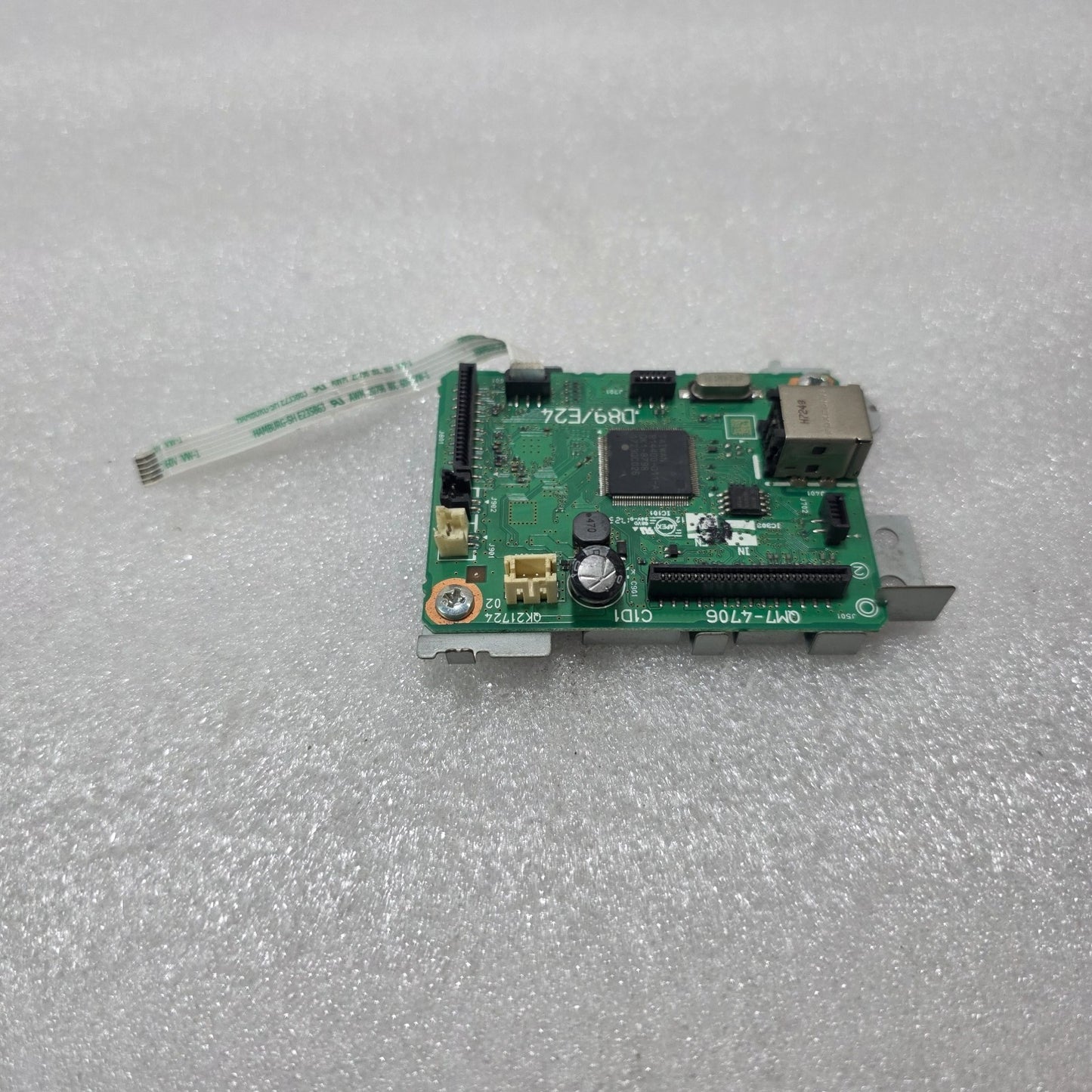 CANON QM7-4706 FORMATTER MAIN LOGIC BOARD D89/E24 USB WITH FFC CABLE
