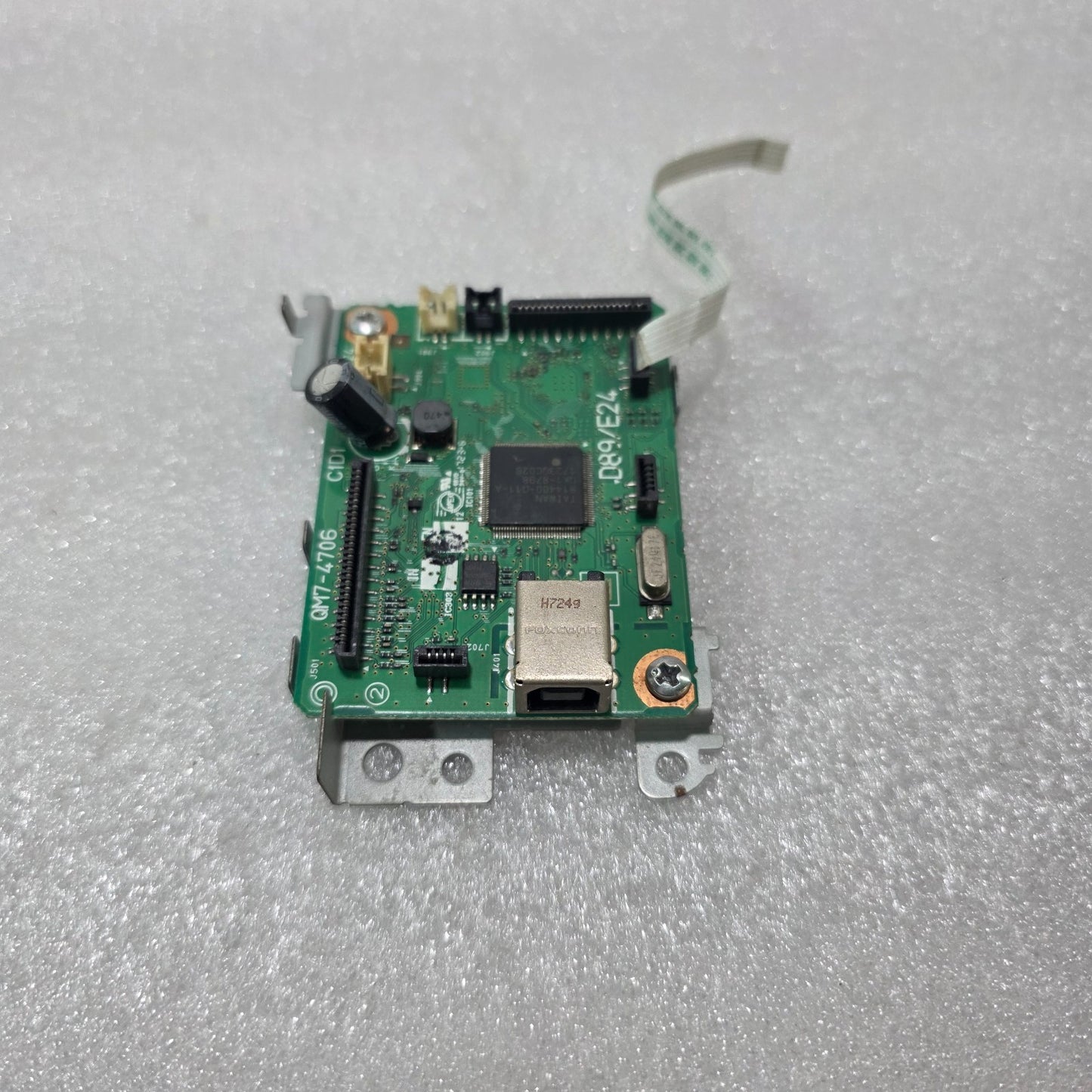CANON QM7-4706 FORMATTER MAIN LOGIC BOARD D89/E24 USB WITH FFC CABLE