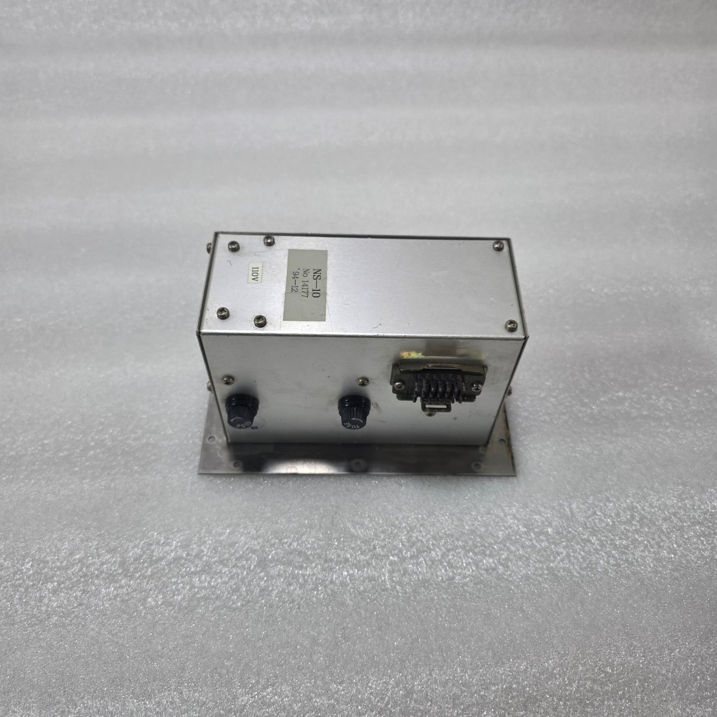 ALFA LAVAL NIREX NS-10 SALINOMETER PPM CONTROL UNIT 110V MARINE
