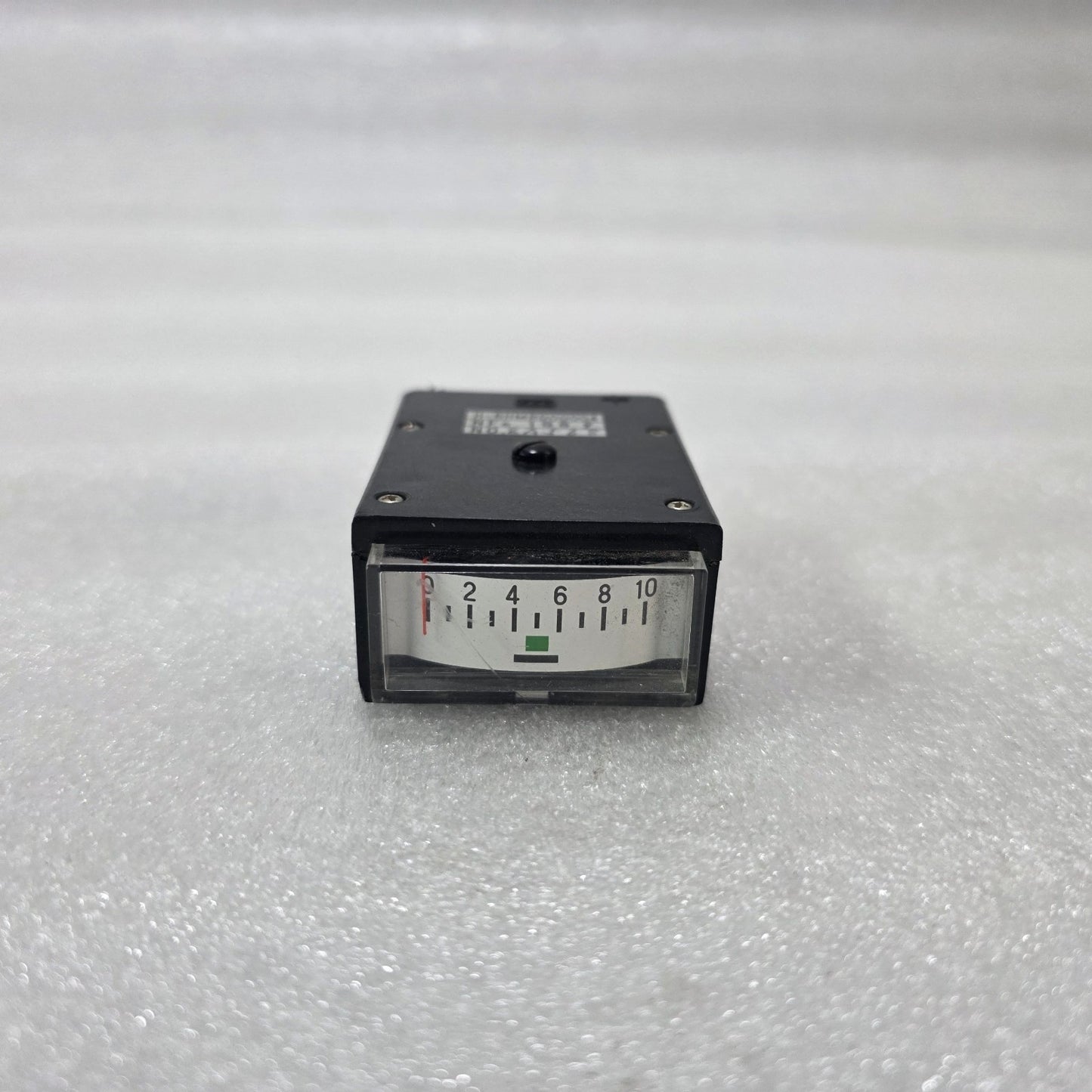 DEIF H-6HMRD00004 PANEL METER INDICATOR 0-10 SCALE NFe 1989 MARINE INSTRUMENT