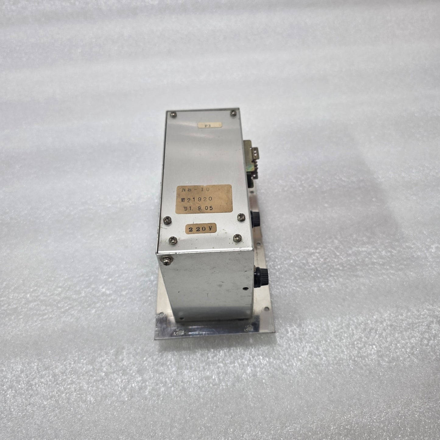 ALFA LAVAL NS-10 SALINOMETER CONTROL UNIT 220V MARINE PPM METER