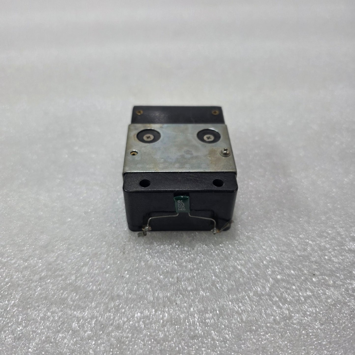 DEIF H-6HMRD00004 PANEL METER INDICATOR 0-10 SCALE NFe 1989 MARINE INSTRUMENT