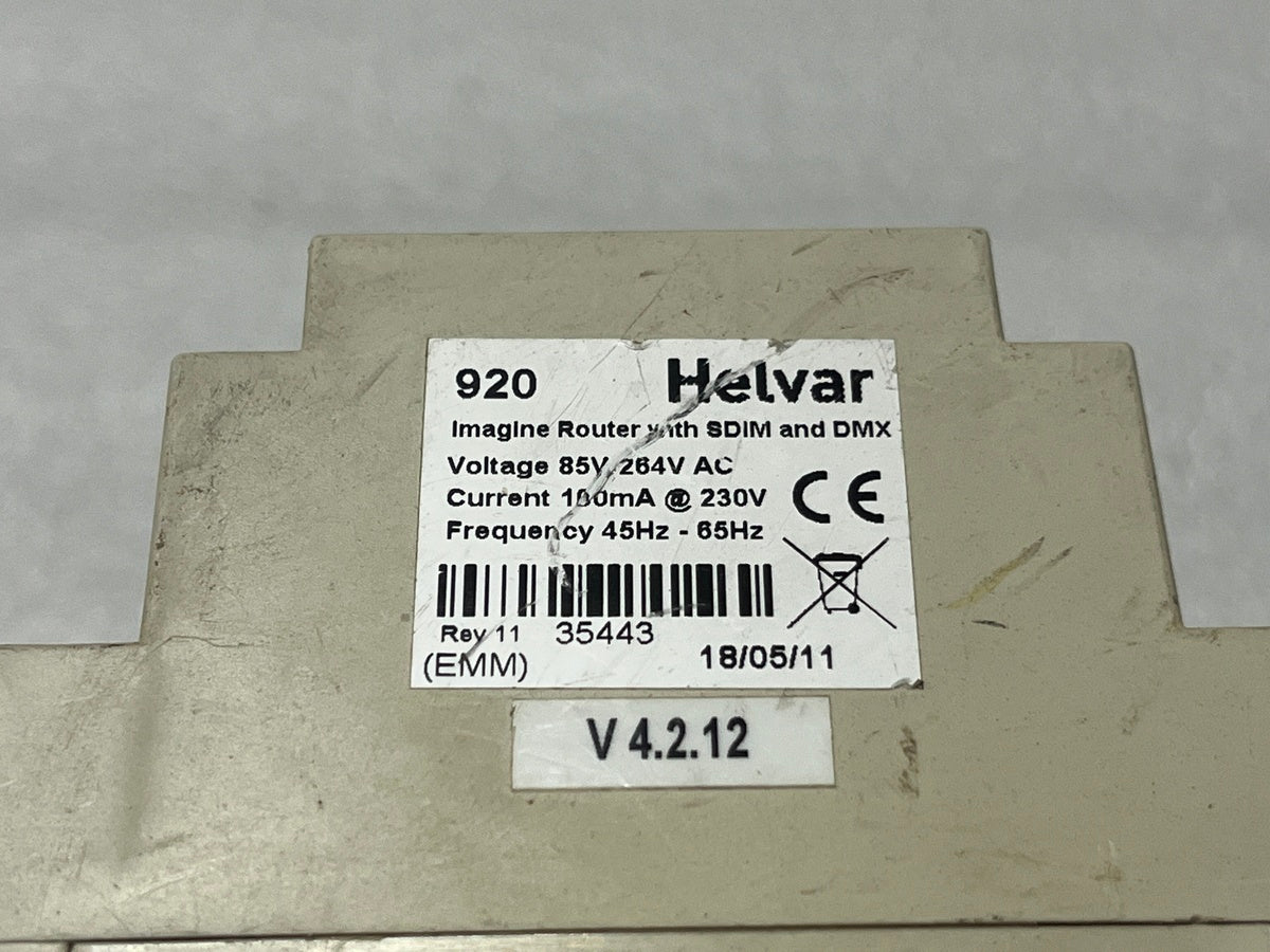 HELVAR 920 IMAGINE ROUTER WITH SDIM AND DMX 85-264VAC 150mA - ARE Marine