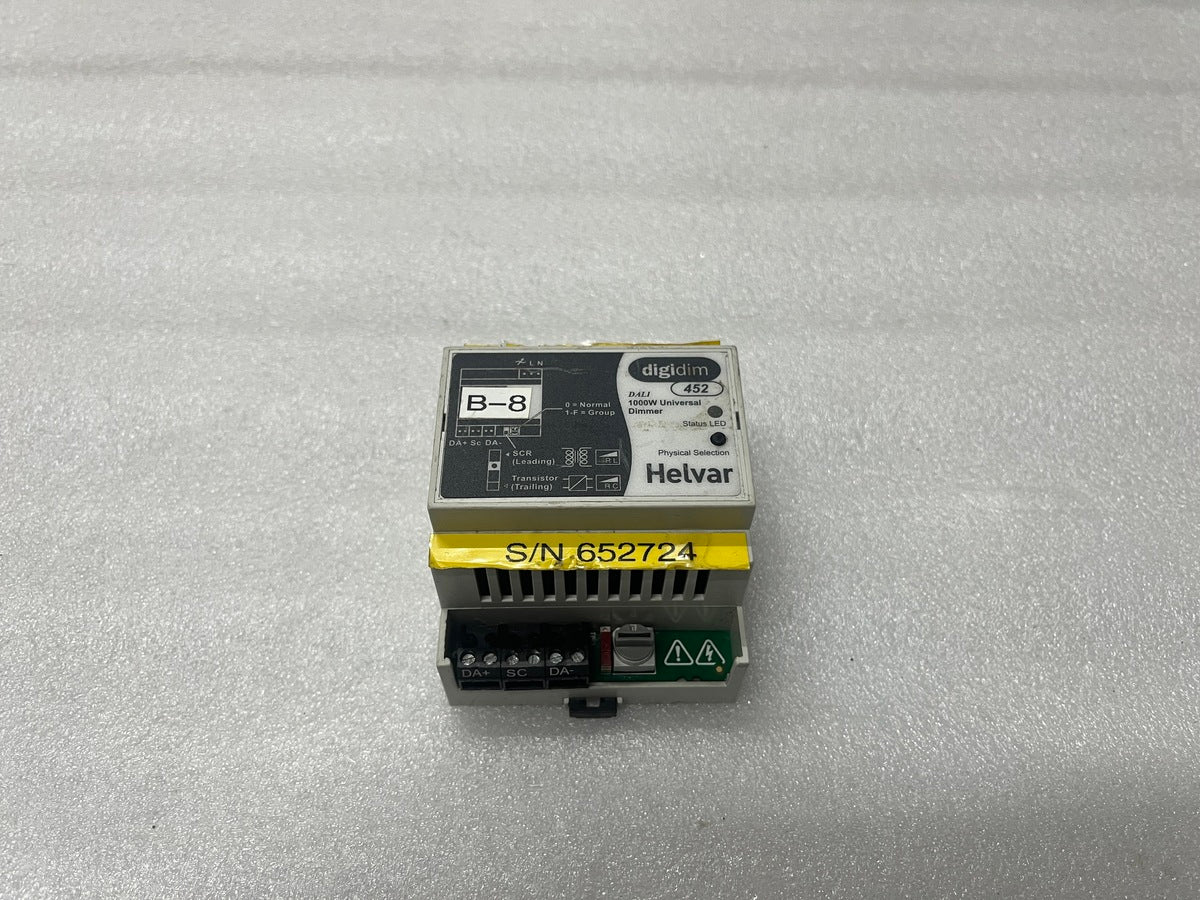 HELVAR 452 DALI 1kW UNIVERSAL DIMMER 230V AC V4.01 - ARE Marine