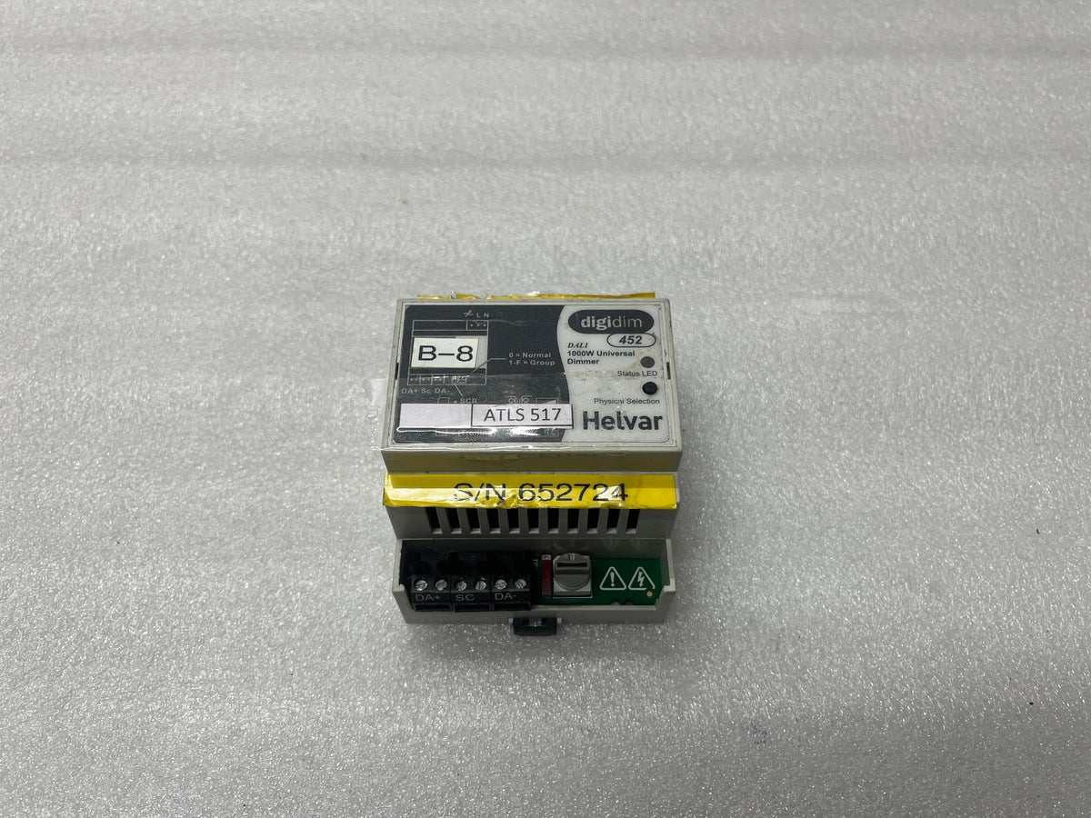 HELVAR 452 DALI 1kW UNIVERSAL DIMMER 230V AC V4.01 - ARE Marine